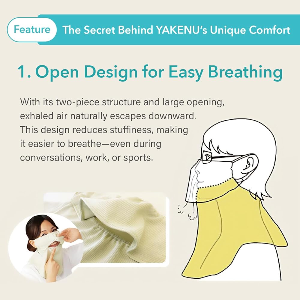 Amazon.com: YAKeNU UV CUT MASK UV Sun Protection Mask for Face